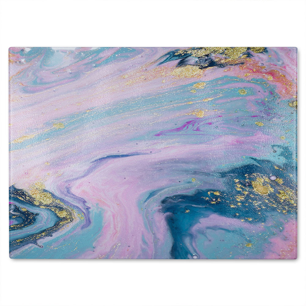 Marble Glass Chopping Board