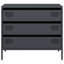 Seidy Steel 68cm W Chest of Drawers-757479330