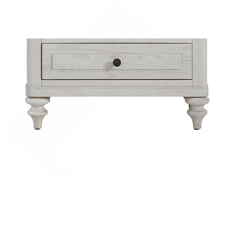 3 Drawer Nightstand With USB