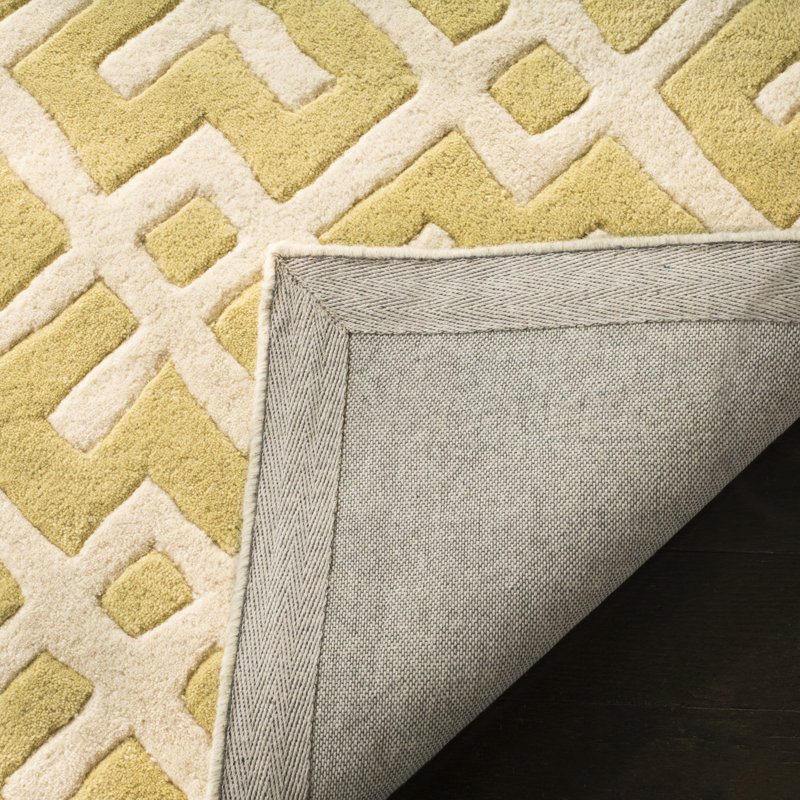 Tapis en laine touffeté à la main Teresita, Rond 7 pi