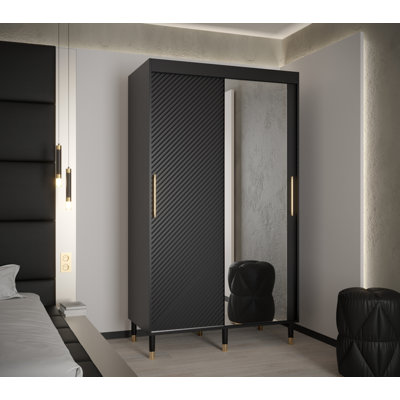 Acquanette 2 Door Manufactured Wood Wardrobe