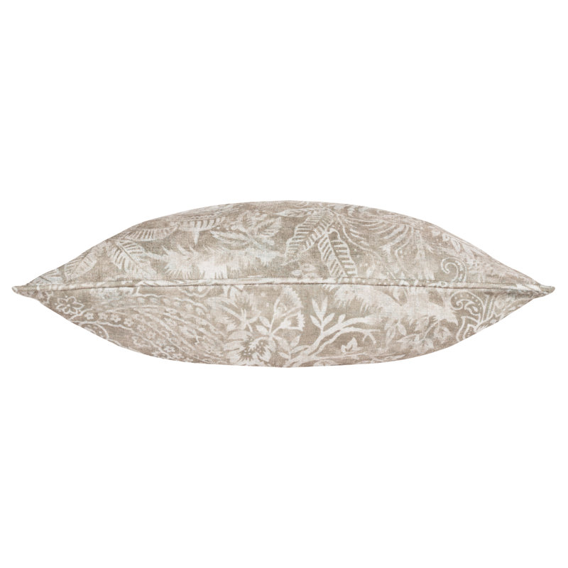 Bengal Toile Square Cushion Cover, Beige, Pillow Cover Only - No Insert