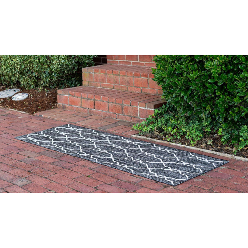 Tapis vert d'extérieur couleur cendre, Tapis de couloir 2 pi x 6 pi