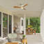 Karlena 48'' 3 - Blade Modern Low-Profile Ceiling Fan with LED Light and Remote Control-544116194