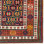 Tapis antique antique Talish Caucase, vers 1875