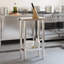 Table de travail en acier inoxydable l 11,8 po x L 21,7 po