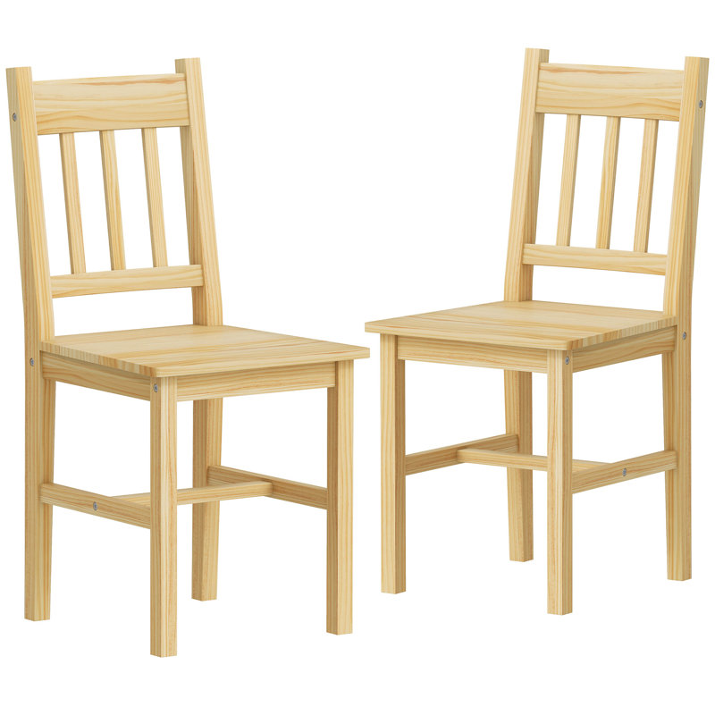 Side Chair in Brown