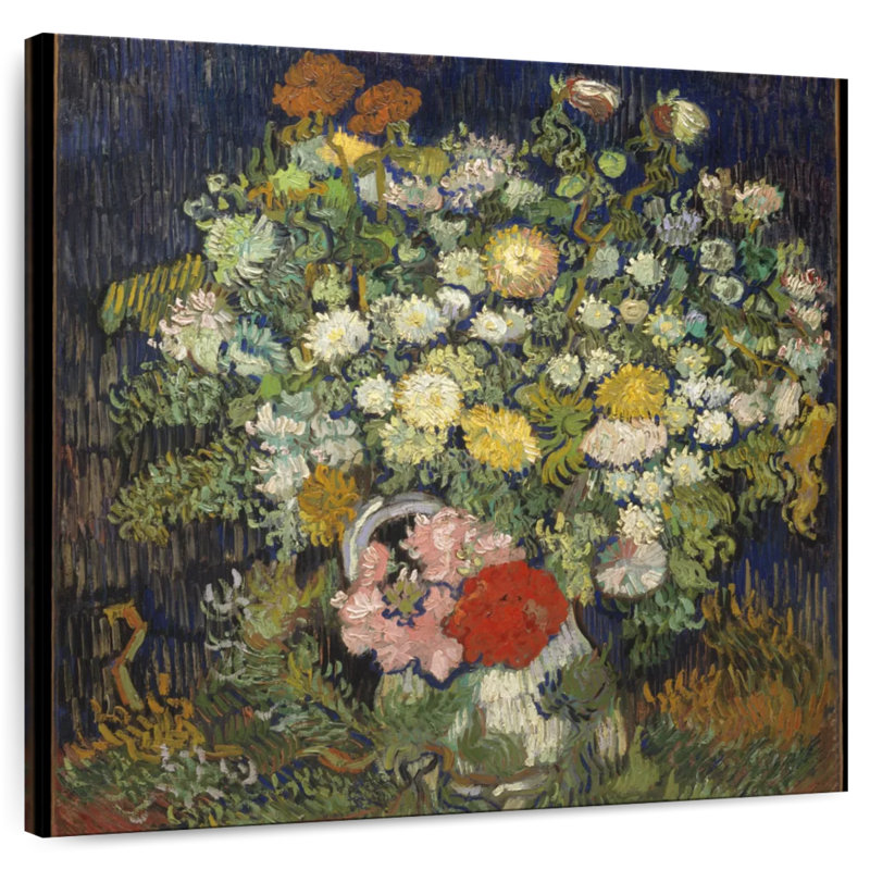 Bouquet de fleurs Harnek dans un vase, H 10 po x l 10 po