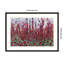 «Light Pink Garden» par Willowick, impression sur bois encadrée