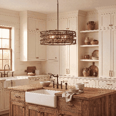 Blevins 5 - Light Unique/Statement Pendant