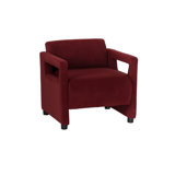 Landon Round Arm Upholstered Accent Chair