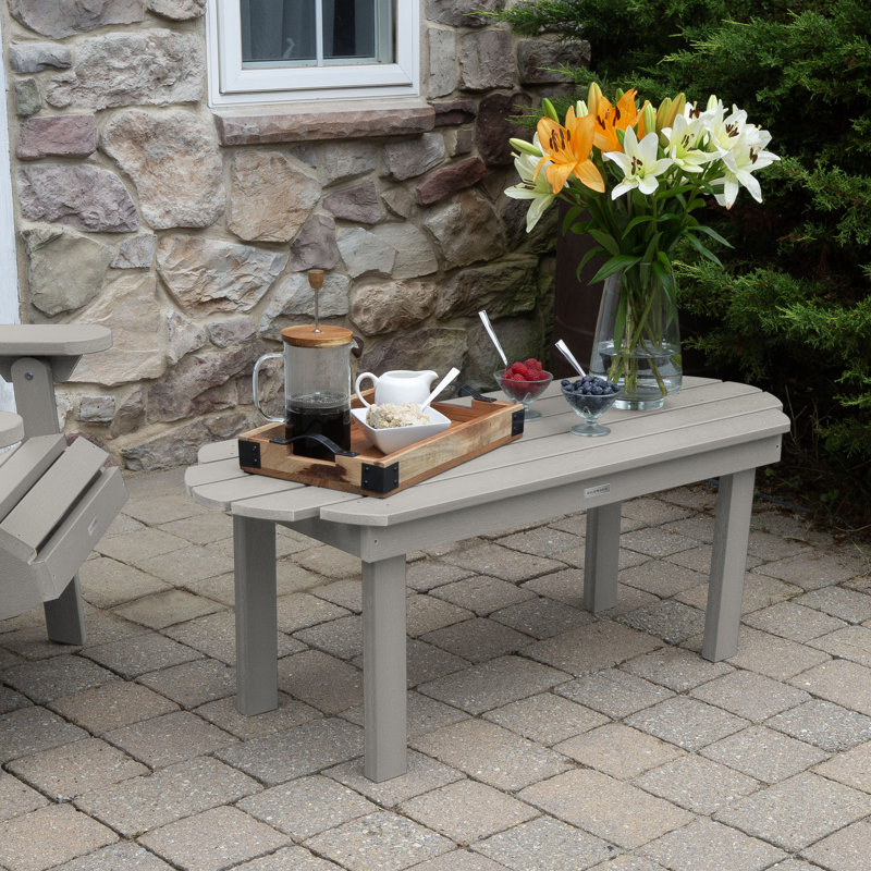 Table basse Anette, Gris havre