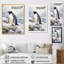 Penguins gracieux V - décoration murale animaux-93218036-93218037