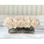 Modern White/off-white Real Touch Rose Centerpiece - Luxury Home Decor-495109575
