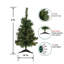 Arbre de Noël artificiel pin clair 2 pi pré-éclairé 2 pi