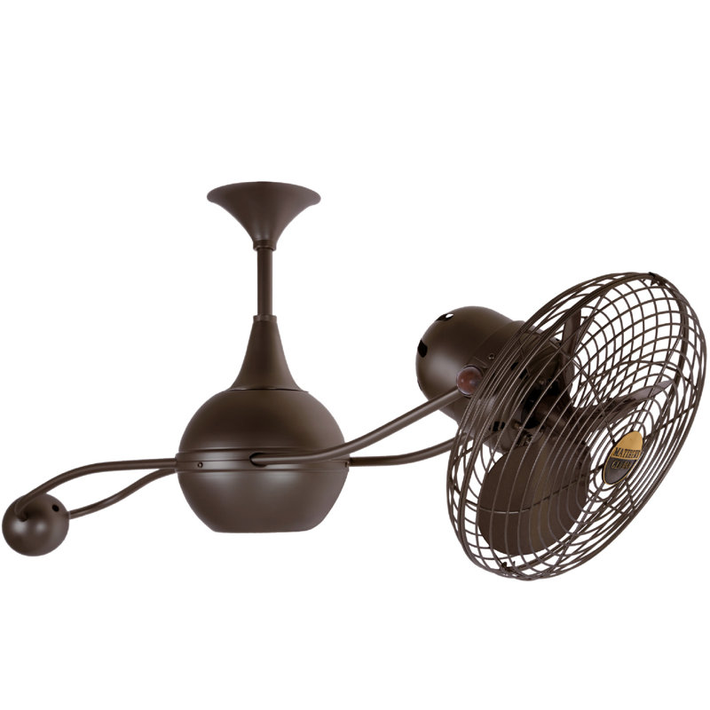 40" Brisa 2000 3 Blade Ceiling Fan, Bronzette