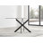 Lenworth Modern Metal and Glass Dining Table Set with 6 Luxury Velvet Dining Chairs-93577682