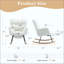 Chaise berçante en tissu Teddy-232034312