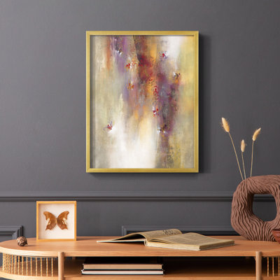 Scarlet Summer Framed Print - Solid Wood
