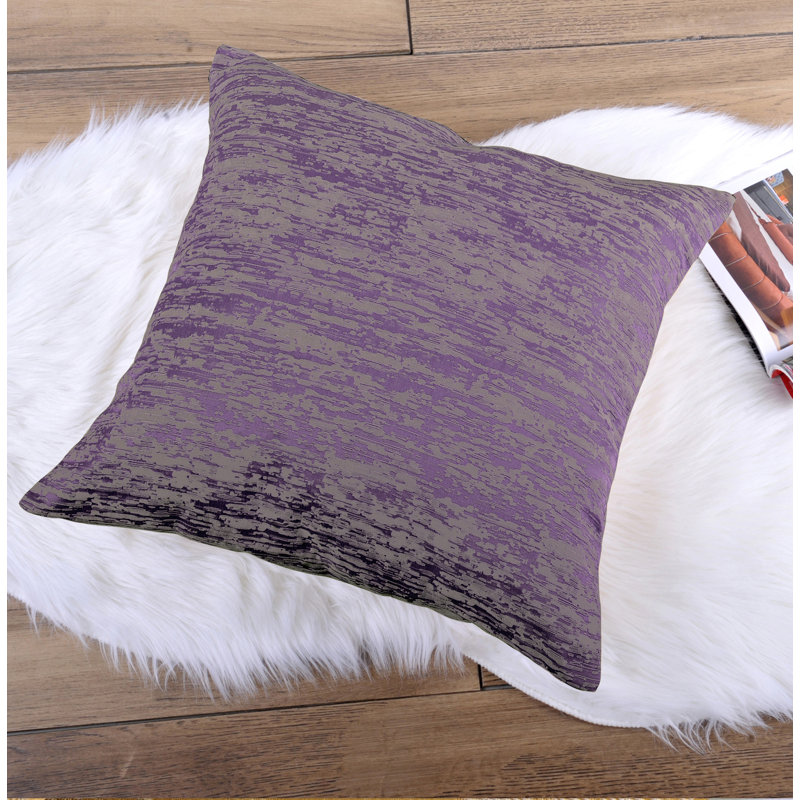 Abstract Ruffled Window Valance, Orchid Mist