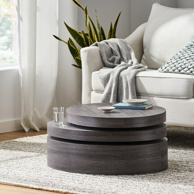 Table basse rotative moderne