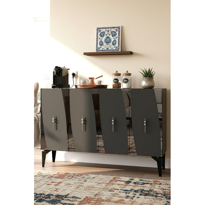 Console, Black/Silver