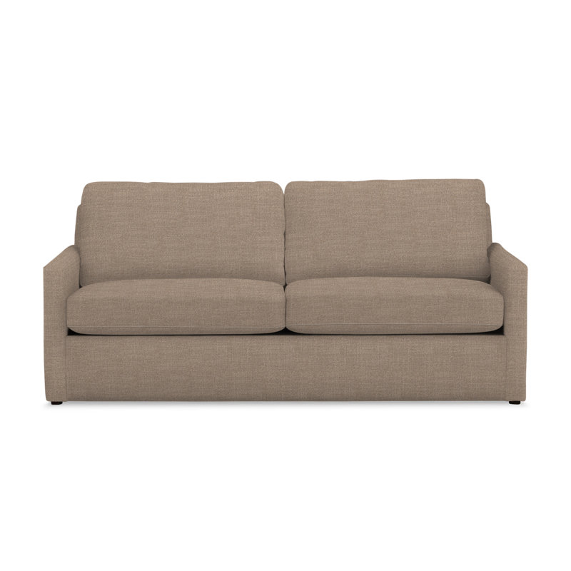 Savannah Upholstered 85'' Sofa, Conversation Linen Basketweave