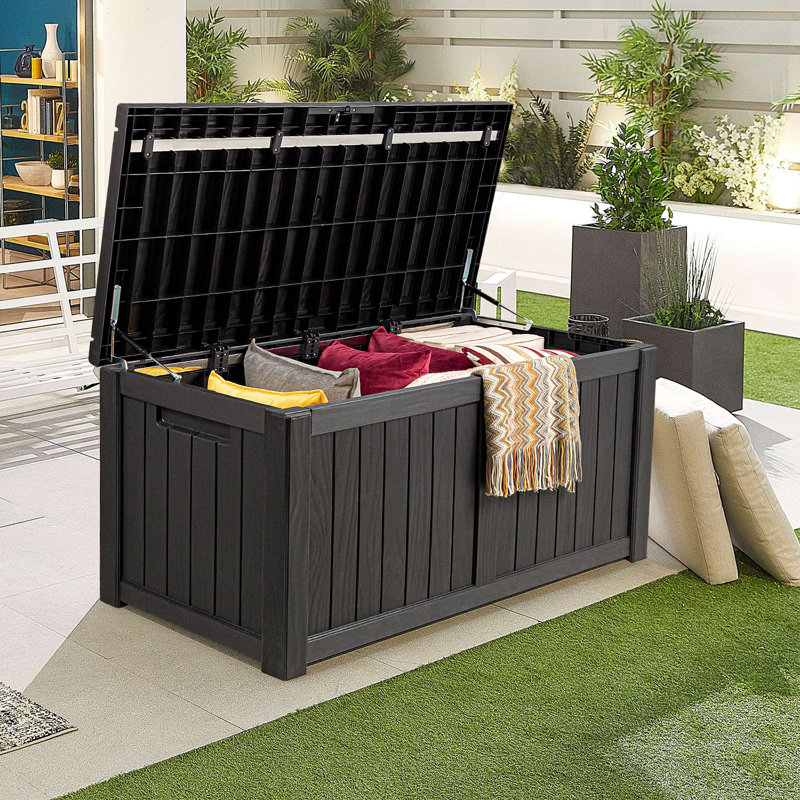Boîte de rangement en plastique 120 gallons