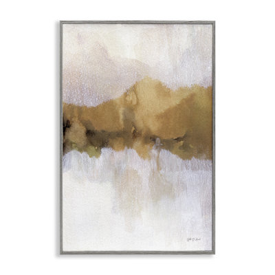«Centric Golden», art de la giclée abstraite encadrée par Yvette St. Amant