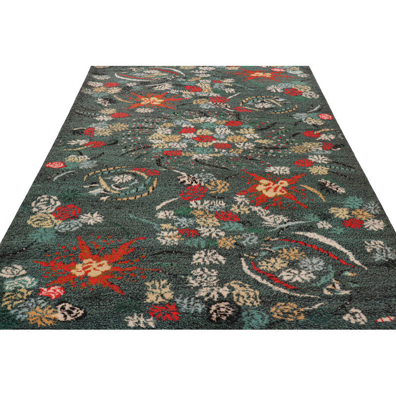 One-of-a-Kind 6’11”x9’4” Hand Knotted Area Rug