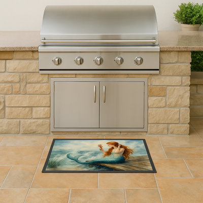 Mermaid on the Dock Doormat