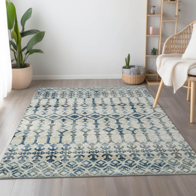 Tapis ivoire de qualité supérieure lavable à la machine Fayina