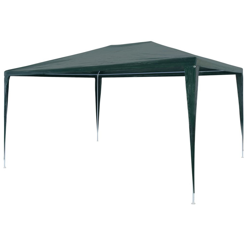 4m x 3m Steel Party Tent, Green