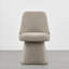Chaise pivotante rembourrée en tissu-59055192
