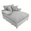 Canapé-lit surdimensionné l 54,75 po Corduroy-1341230296-1310758388