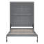 Lit escamotable double pleine grandeur avec tablettes-118007937-118007938