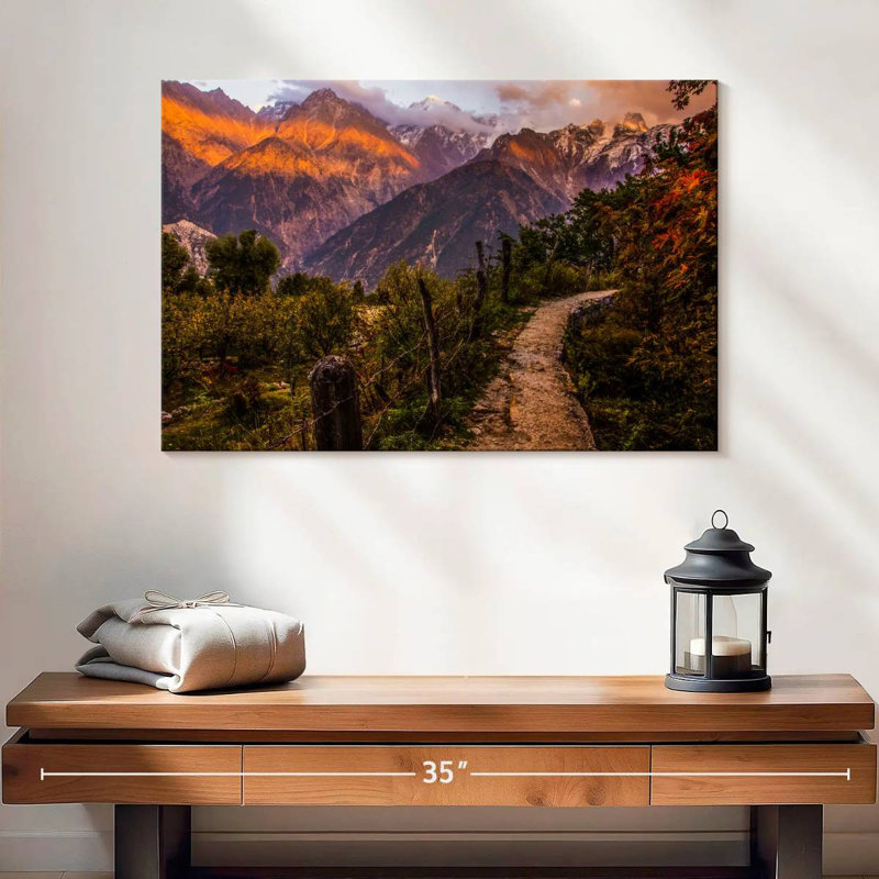 Alvord Himalayan Mountains View, 16" H x 24" W