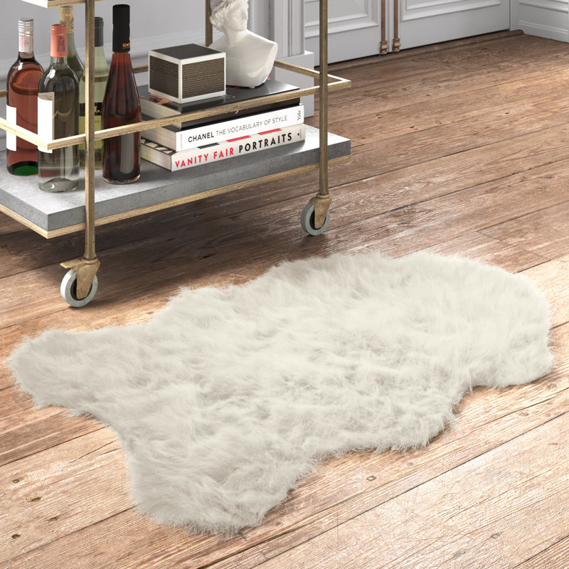 Tapis de surface blanc cassé Gordon