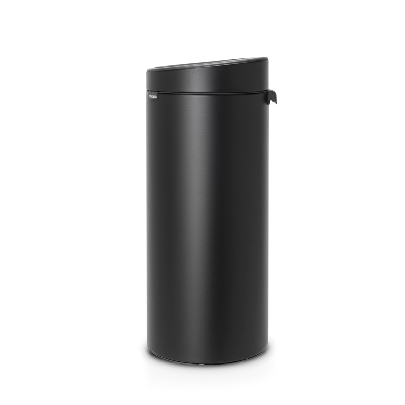 Brabantia 30 Litre Touch Bin, Mineral Moonlight Black