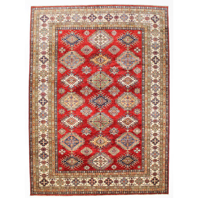Tribal One-of-a-Kind 9' X 12' New Age Wool Area Rug in