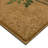 Grow With Friends Green Floral Weather Resistant Non-Slip Outdoor Door Mat