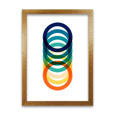 Mid Century Rings Original - Print