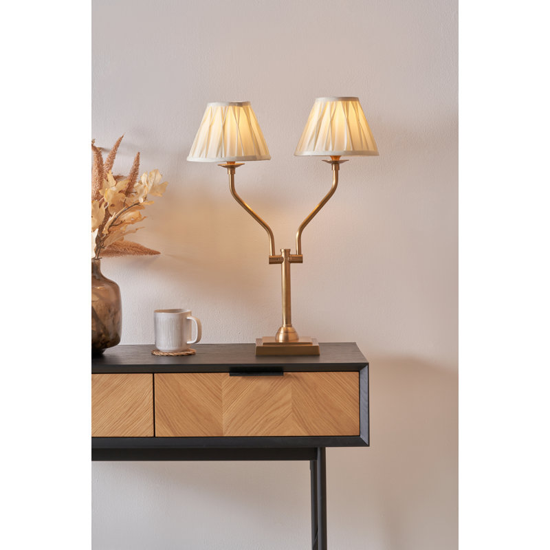 Beverlin Brass Lamp Base Lamp