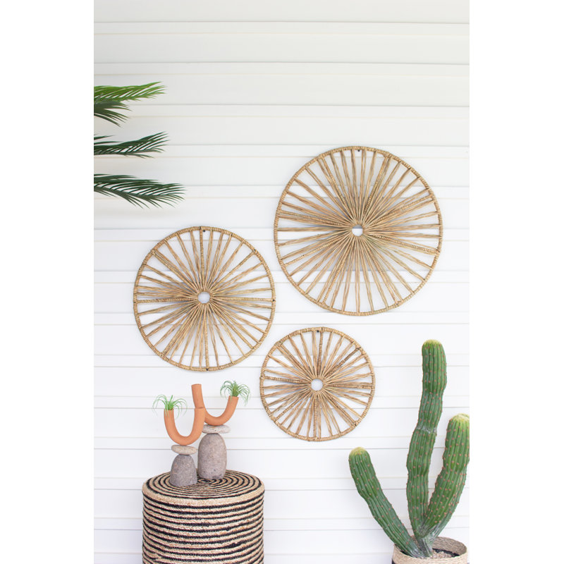 Handmade Coastal Plants & Flowers Wall Decor on Metal