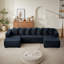 Ensemble de canapé modulaire en U Chenille-449424510