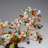 Genuine Multi Gemstone Bonsai Tree In Round Ceramic Pot (8.5€ Tall)