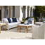 Tangier Outdoor Square Teak Side Table