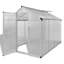 Serre en aluminium renforcé avec base 49,5 pi²-629826329