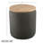  Lavish Home  15.7'' Wide Boucle Upholstered Storage Ottoman-1656526766