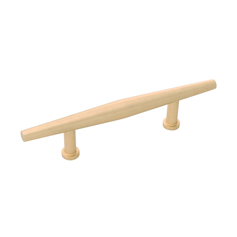 Wexler 3" Center to Center Bar/Handle Pull,  3", Royal Brass